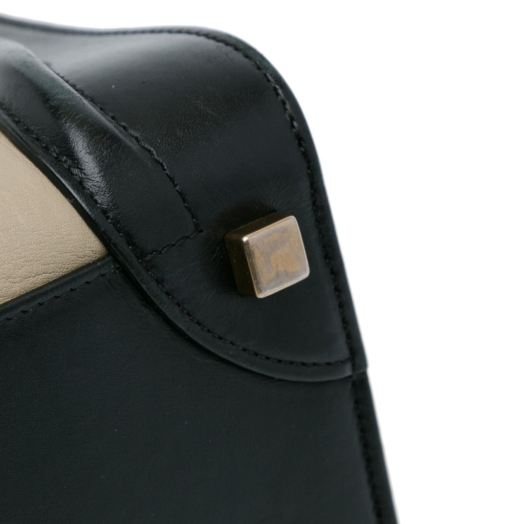 Celine Micro Tricolor Luggage Tote (SHG-d2EgSk)