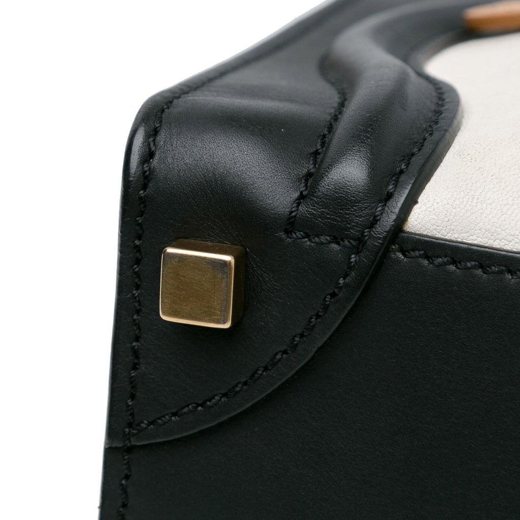 Celine Micro Tricolor Luggage Tote (SHG-VCdAy0)