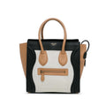 Celine Micro Tricolor Luggage Tote (SHG-VCdAy0)