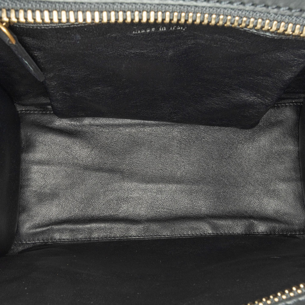 Celine Micro Tricolor Luggage Tote (SHG-VCdAy0)