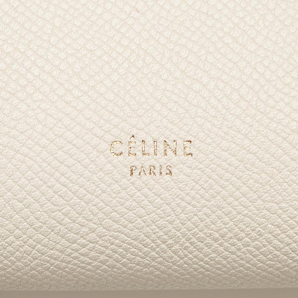 Celine Mini Belt Leather Satchel (SHG-35746)