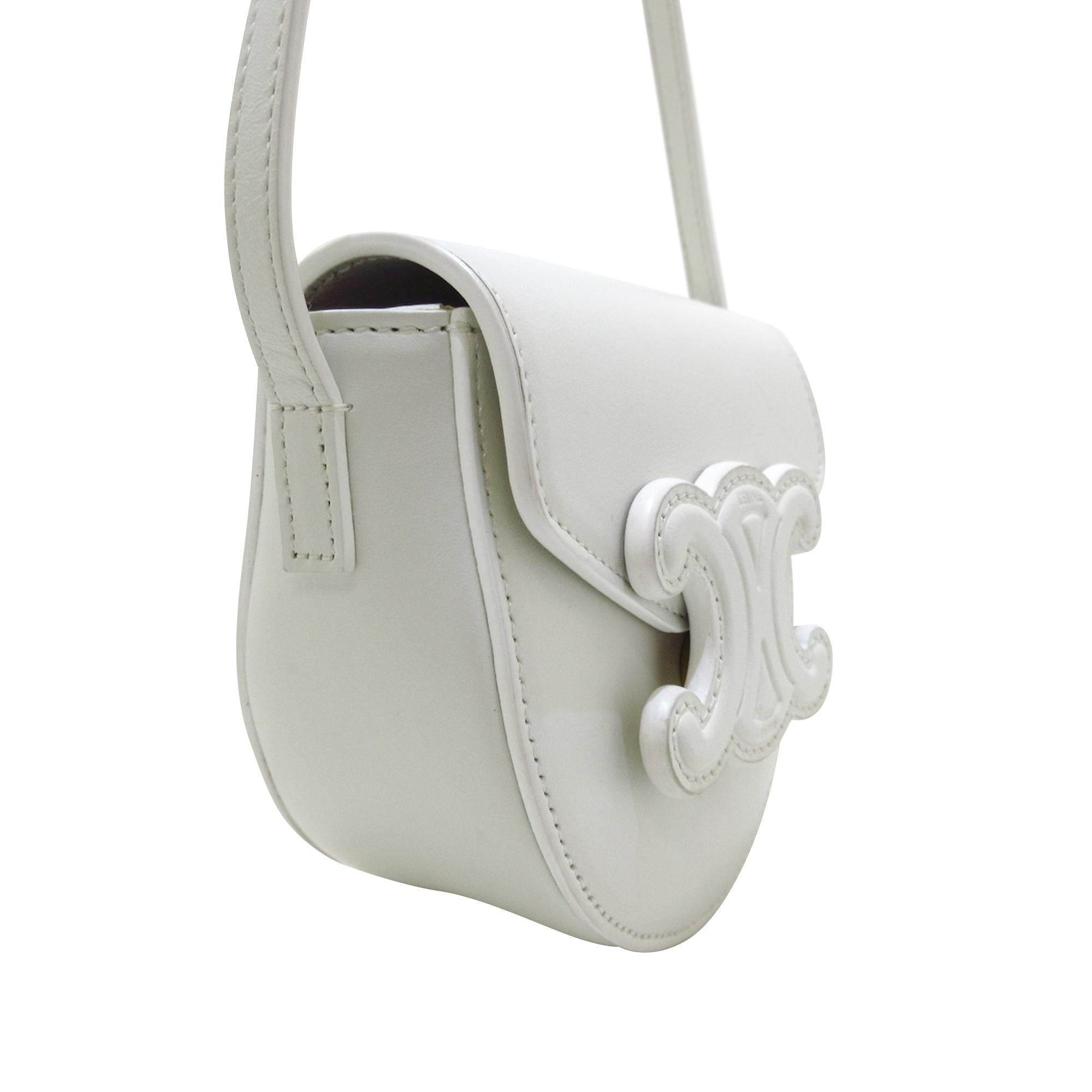 Celine Mini Besace Cuir Triomphe Bag (SHG-zacLn6)