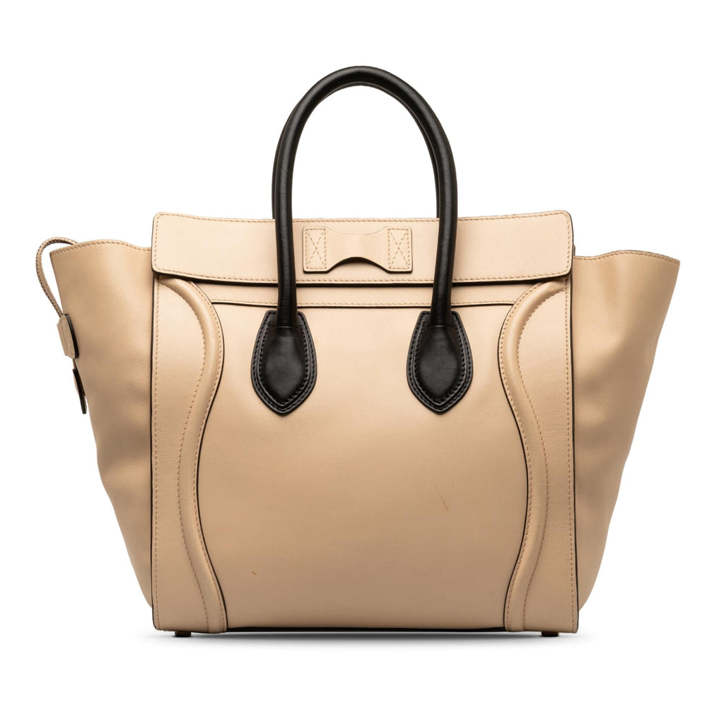 Celine Mini Bicolor Luggage Tote (SHG-wiNeoe)