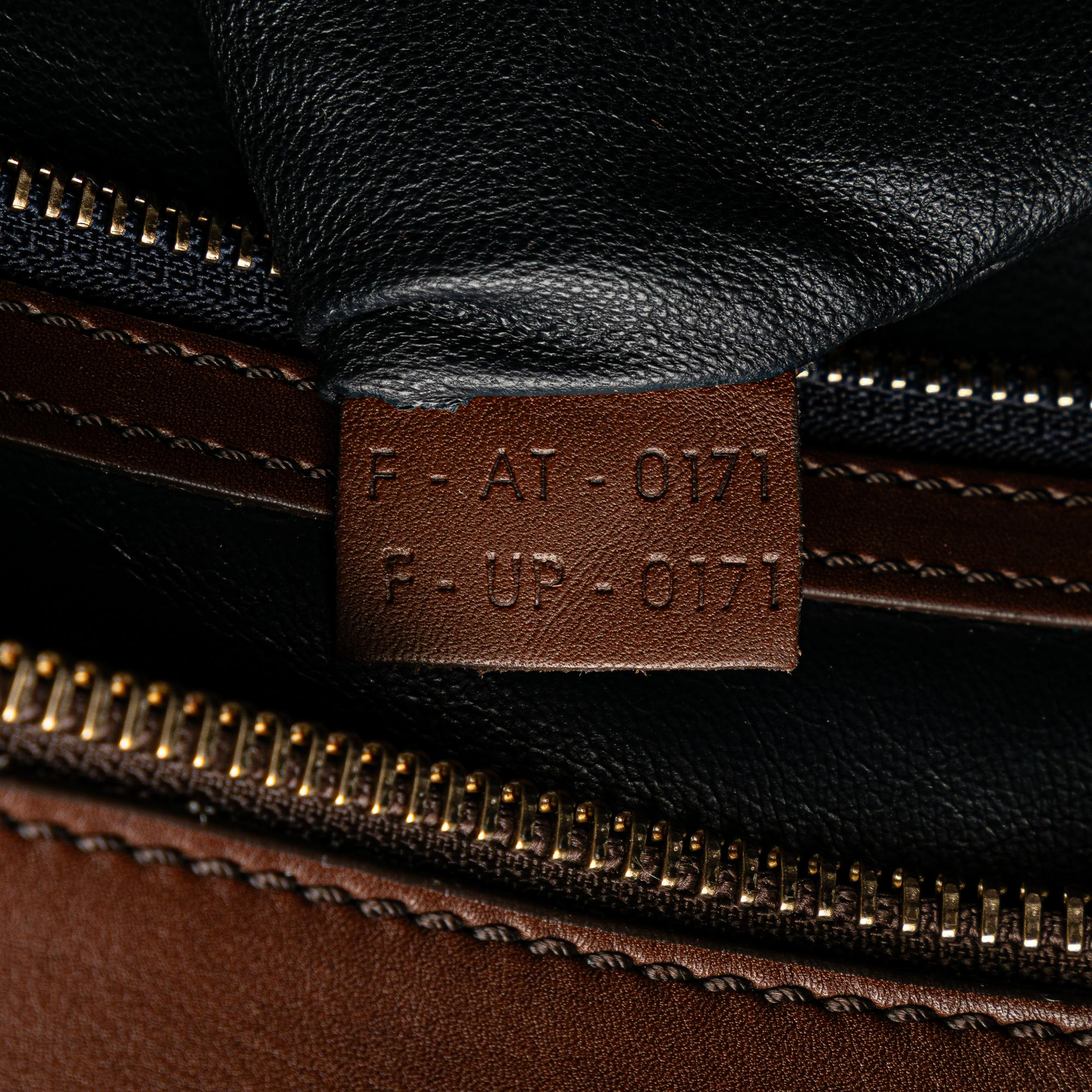 Celine Mini Bicolor Luggage Tote (SHG-mEYrYF)