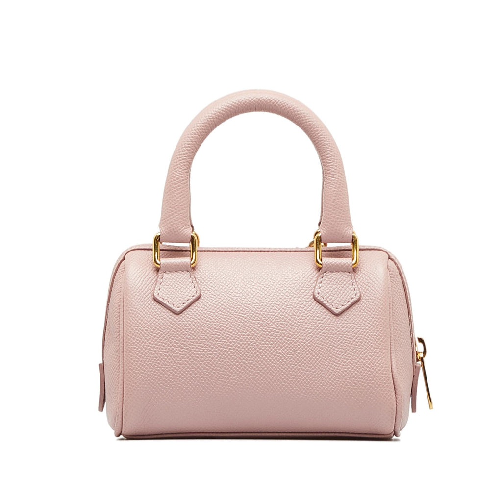 Celine Mini Grained Leather Chain Boston (SHG-P2jQPh)