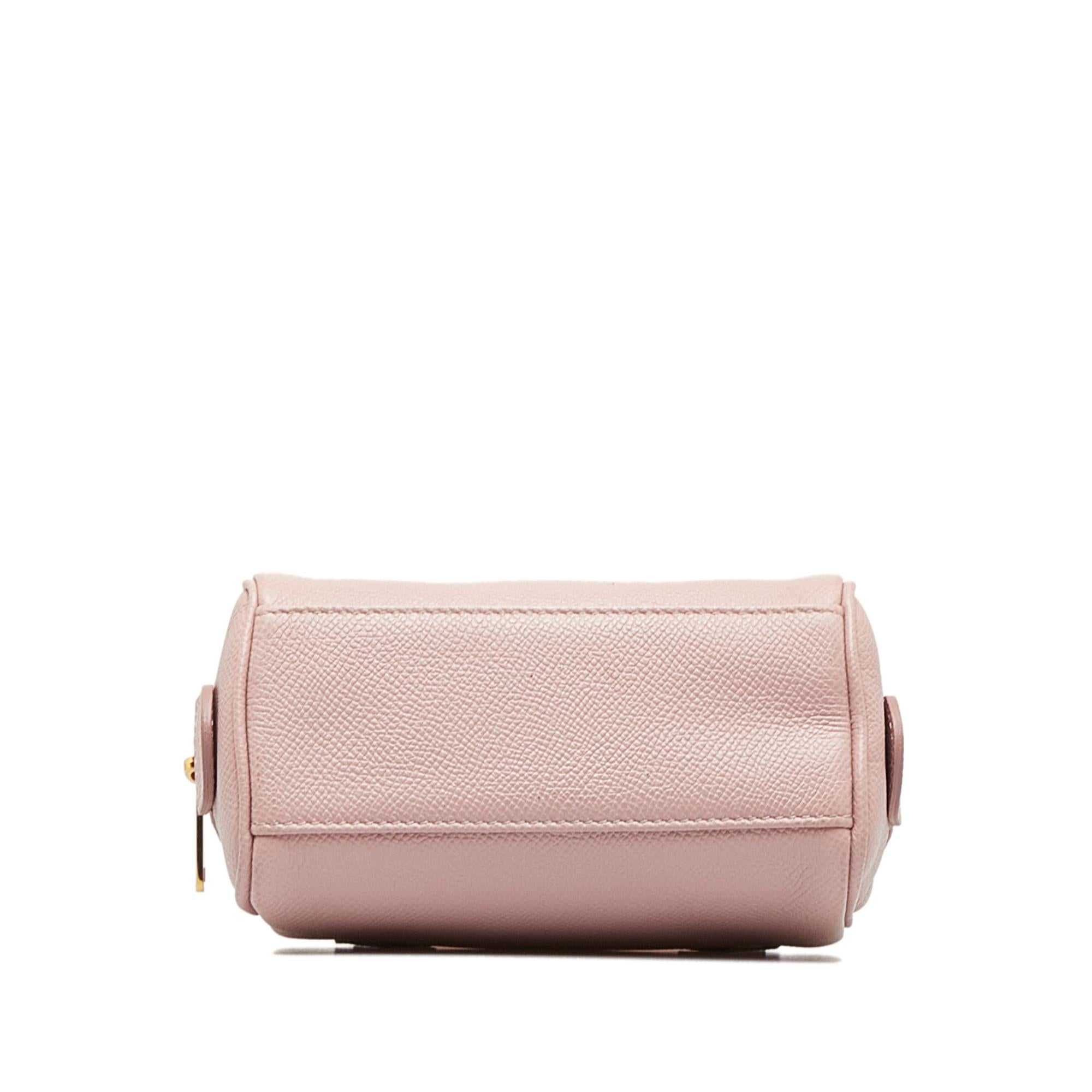 Celine Mini Grained Leather Chain Boston (SHG-P2jQPh)