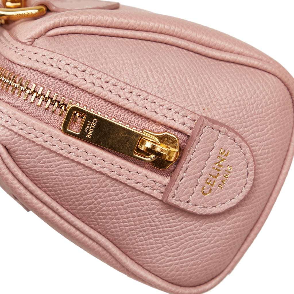 Celine Mini Grained Leather Chain Boston (SHG-P2jQPh)