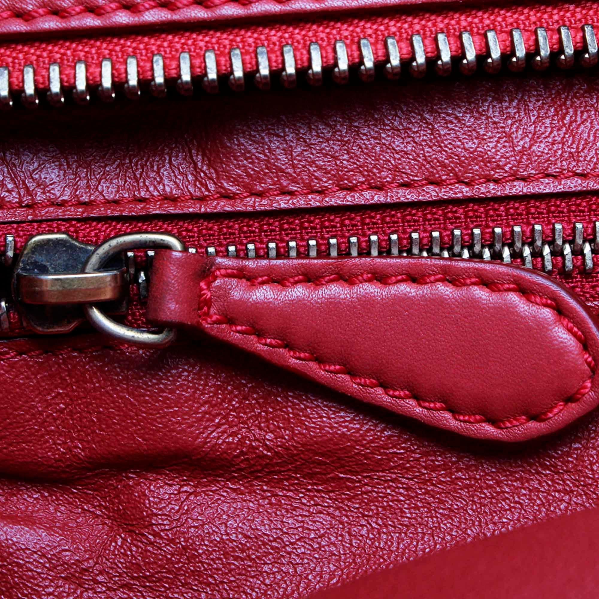 Celine Mini Luggage Leather Tote Bag (SHG-DKLFNT)