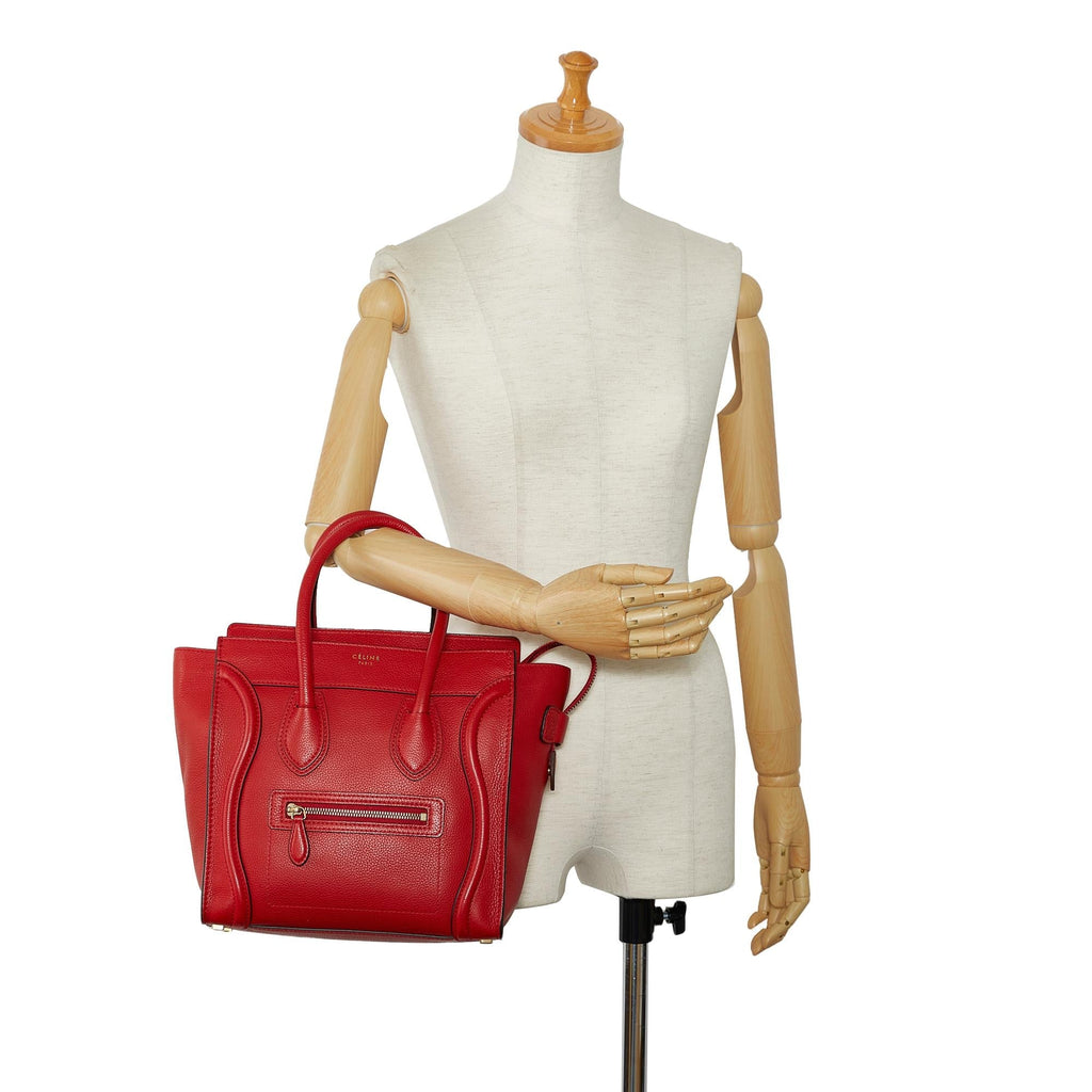 Celine Mini Luggage Tote (SHG-WTvzJH)