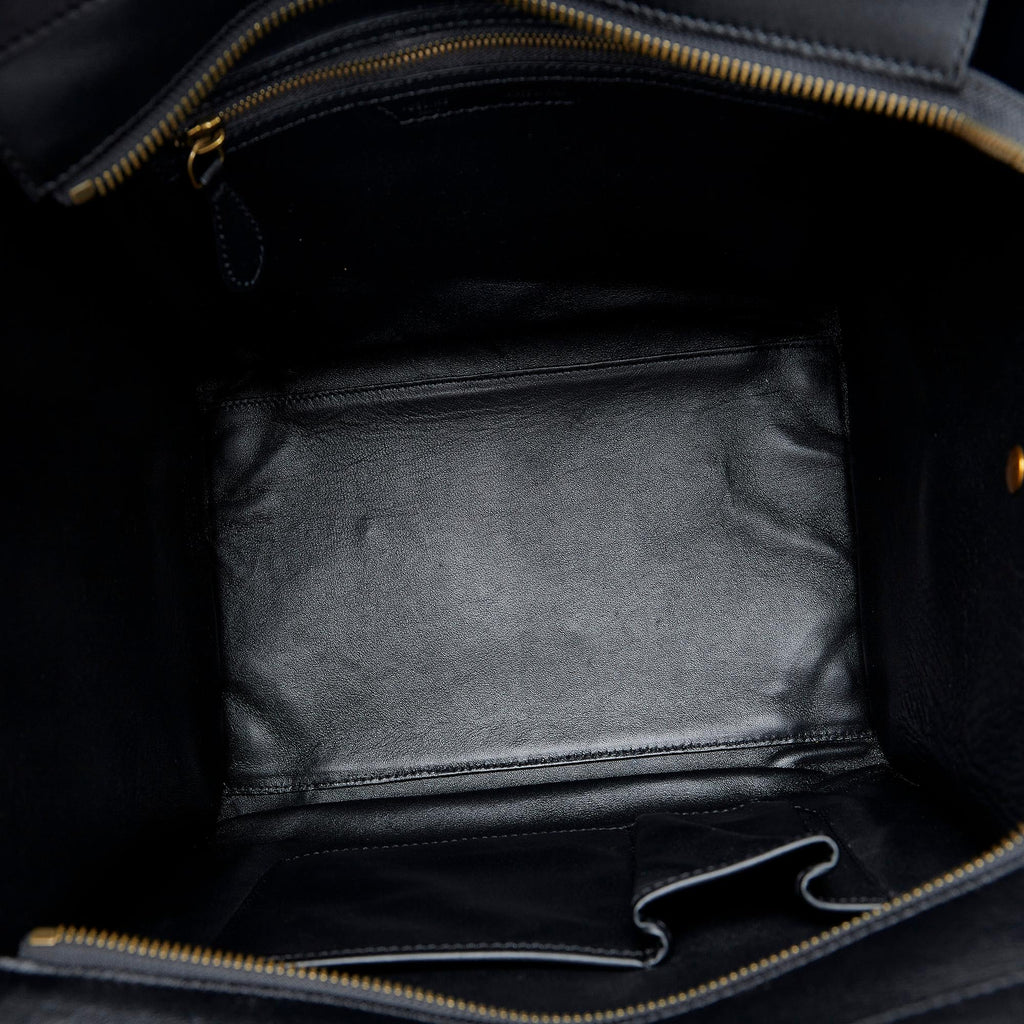 Celine Mini Luggage Tricolor Tote (SHG-nXx1gJ)