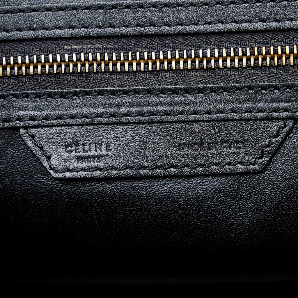 Celine Mini Luggage Tricolor Tote (SHG-nXx1gJ)