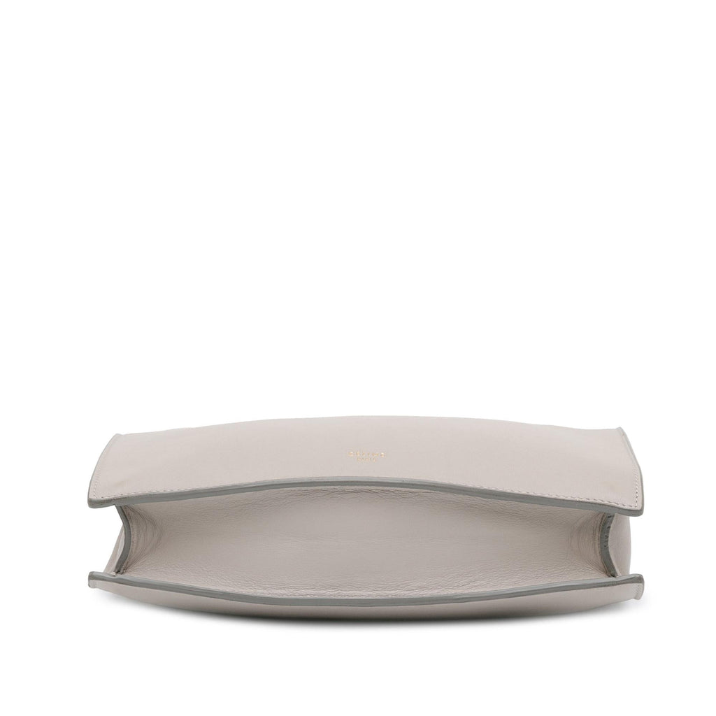 Celine Mini Smooth Calfskin Clasp Bag (SHG-v4DCpq)