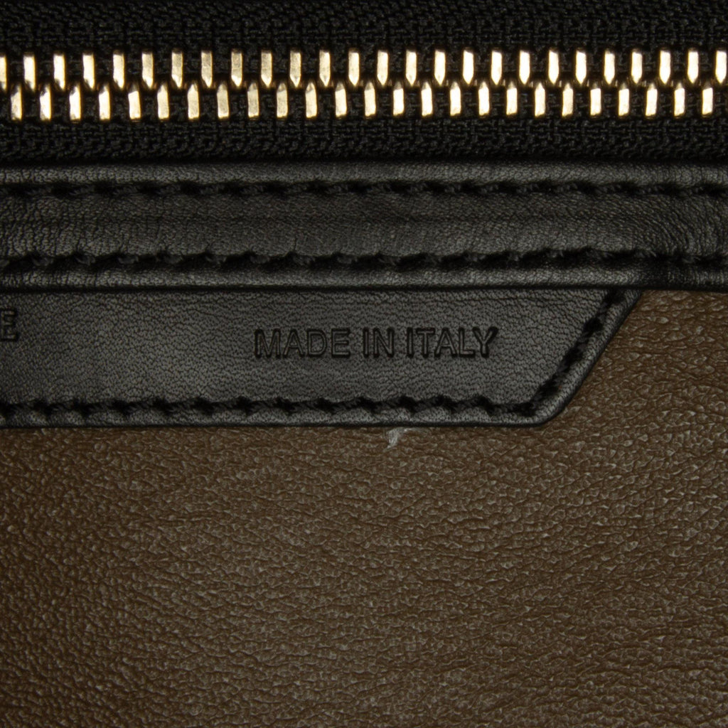 Celine Mini Tricolor Luggage Tote (SHG-h2571u)