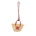 Celine Mini Triomphe Raffia Classic Panier (SHG-naJI1K)