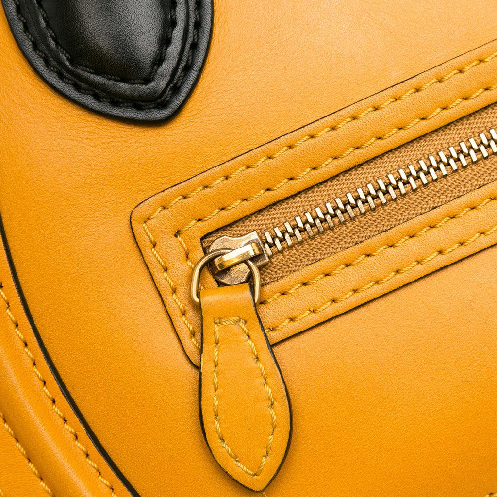 Celine Nano Bicolor Luggage Tote (SHG-e9tKKk)