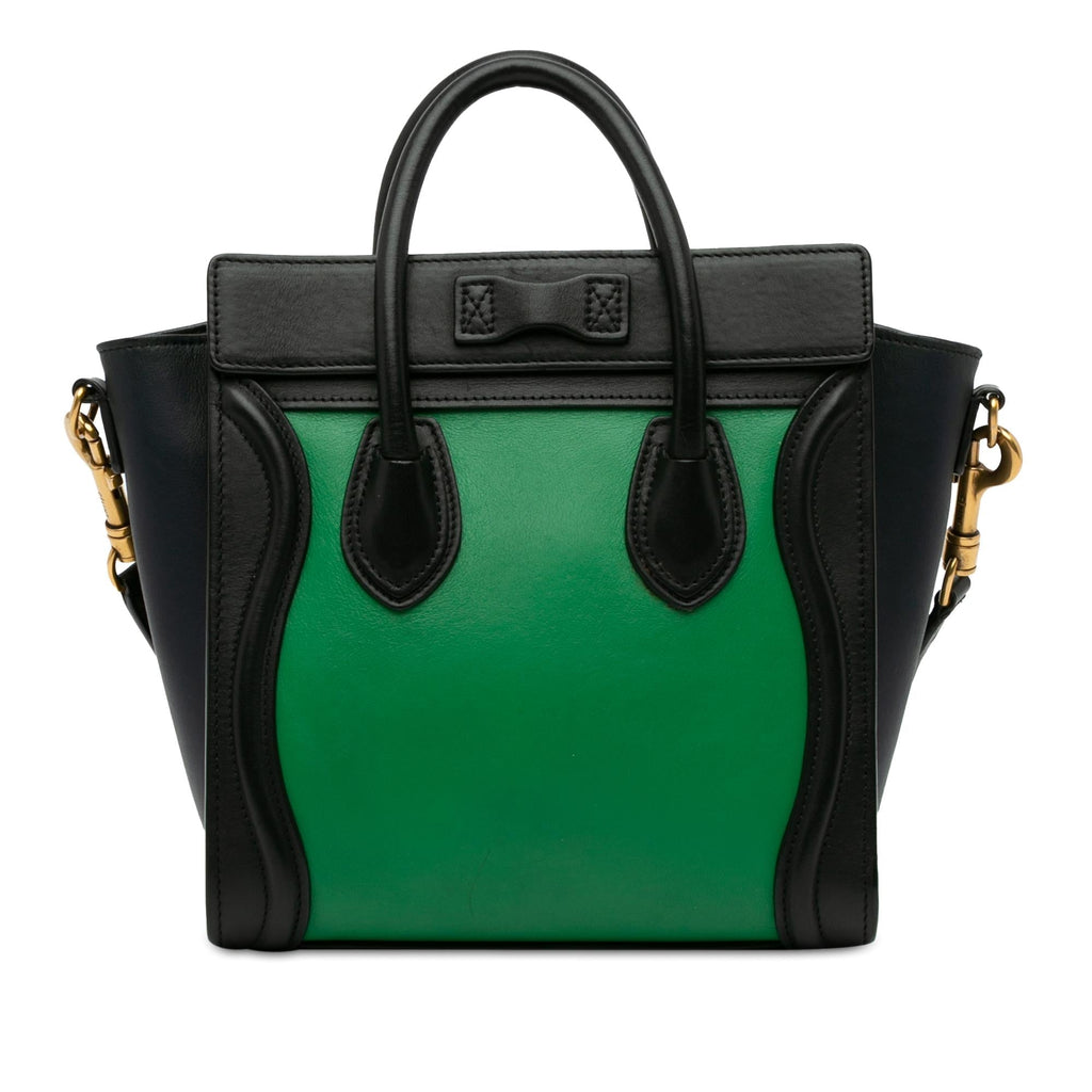 Celine Nano Bicolor Luggage Tote (SHG-z9F6Hj)