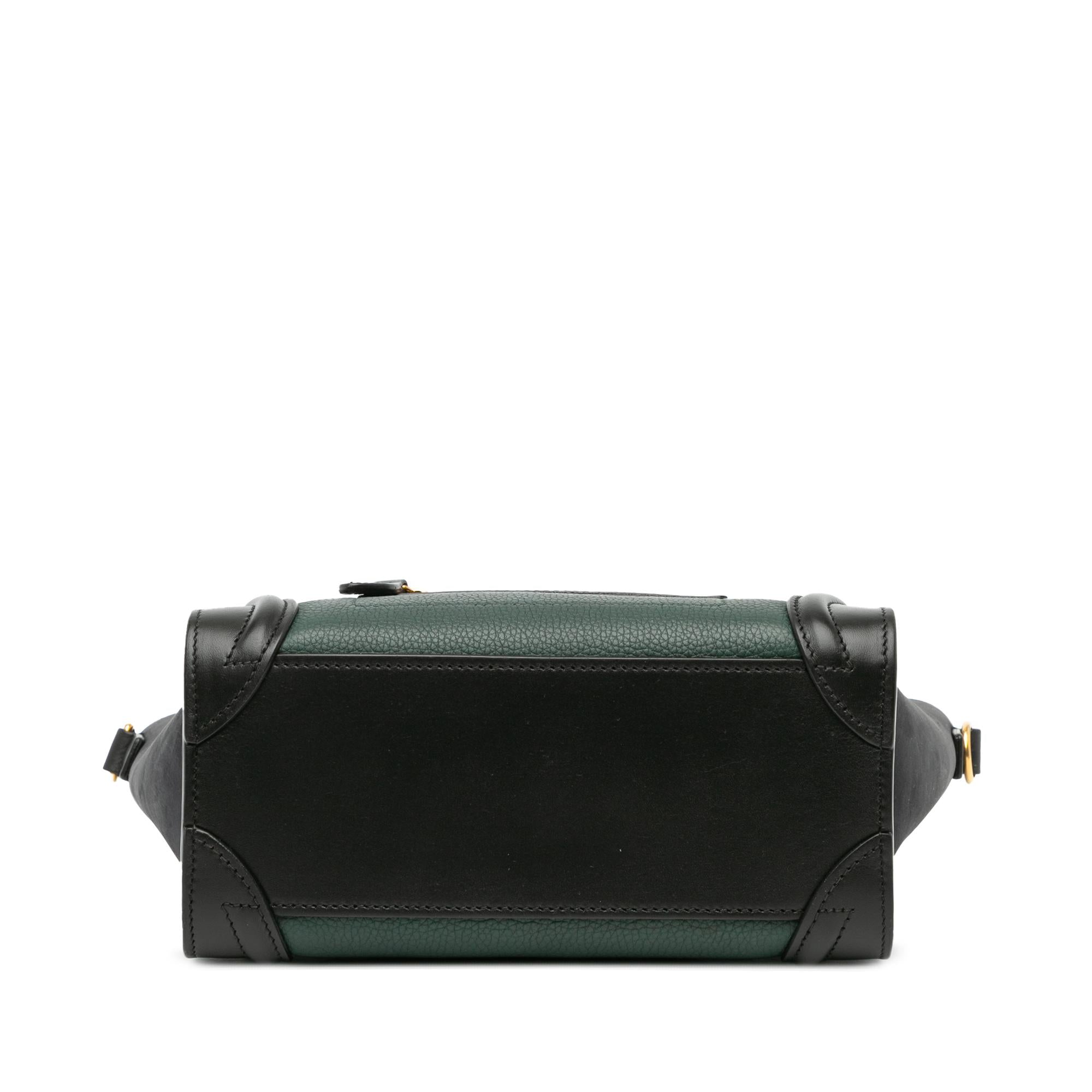 Celine Nano Bicolor Luggage Tote (SHG-mb7rYU)