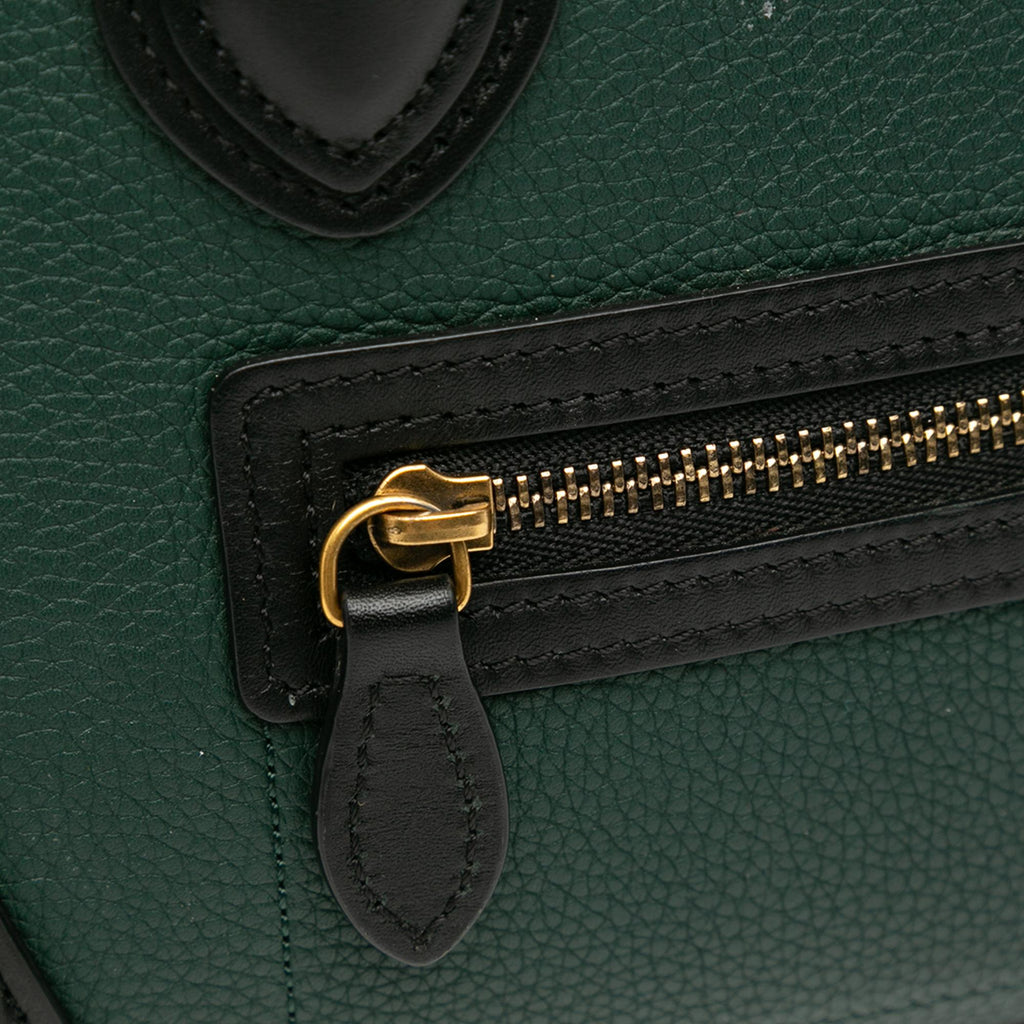 Celine Nano Bicolor Luggage Tote (SHG-mb7rYU)