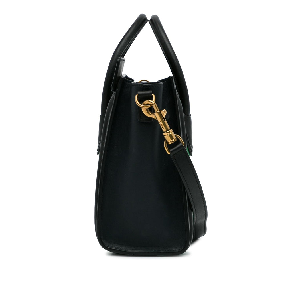Celine Nano Bicolor Luggage (SHG-FsvhFg)