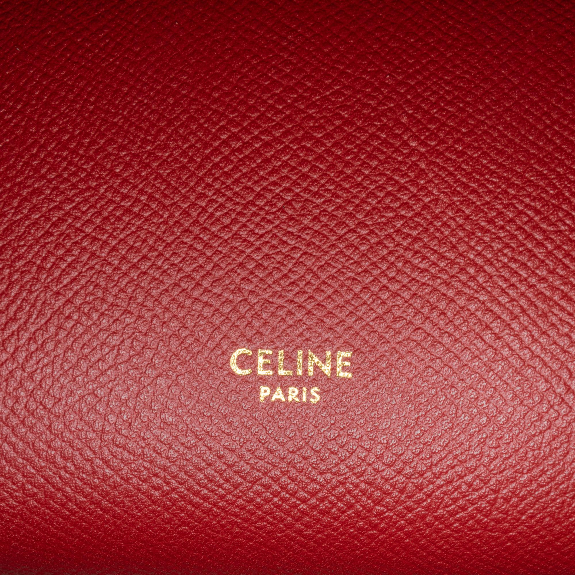 Celine Nano Leather Belt Satchel (SHG-jwA7CW)