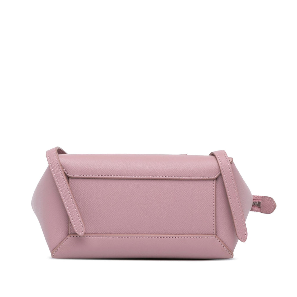 Celine Nano Leather Belt Satchel (SHG-a2vWDv)