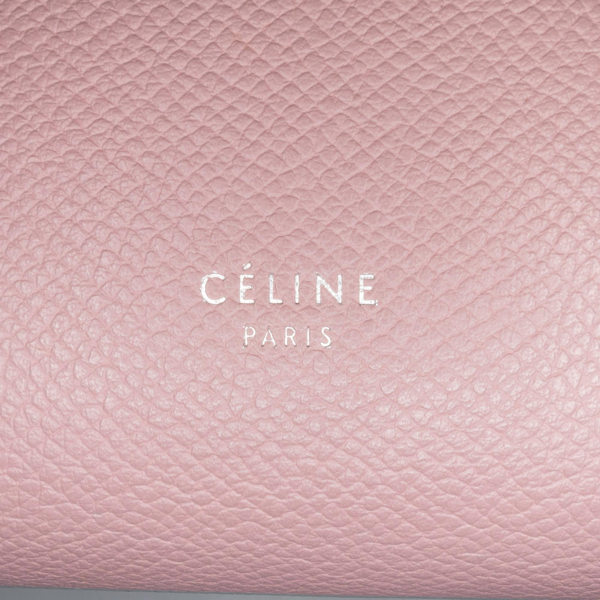 Celine Nano Leather Belt Satchel (SHG-a2vWDv)
