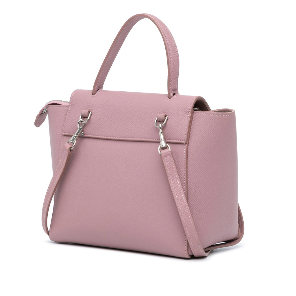 Celine Nano Leather Belt Satchel (SHG-a2vWDv)