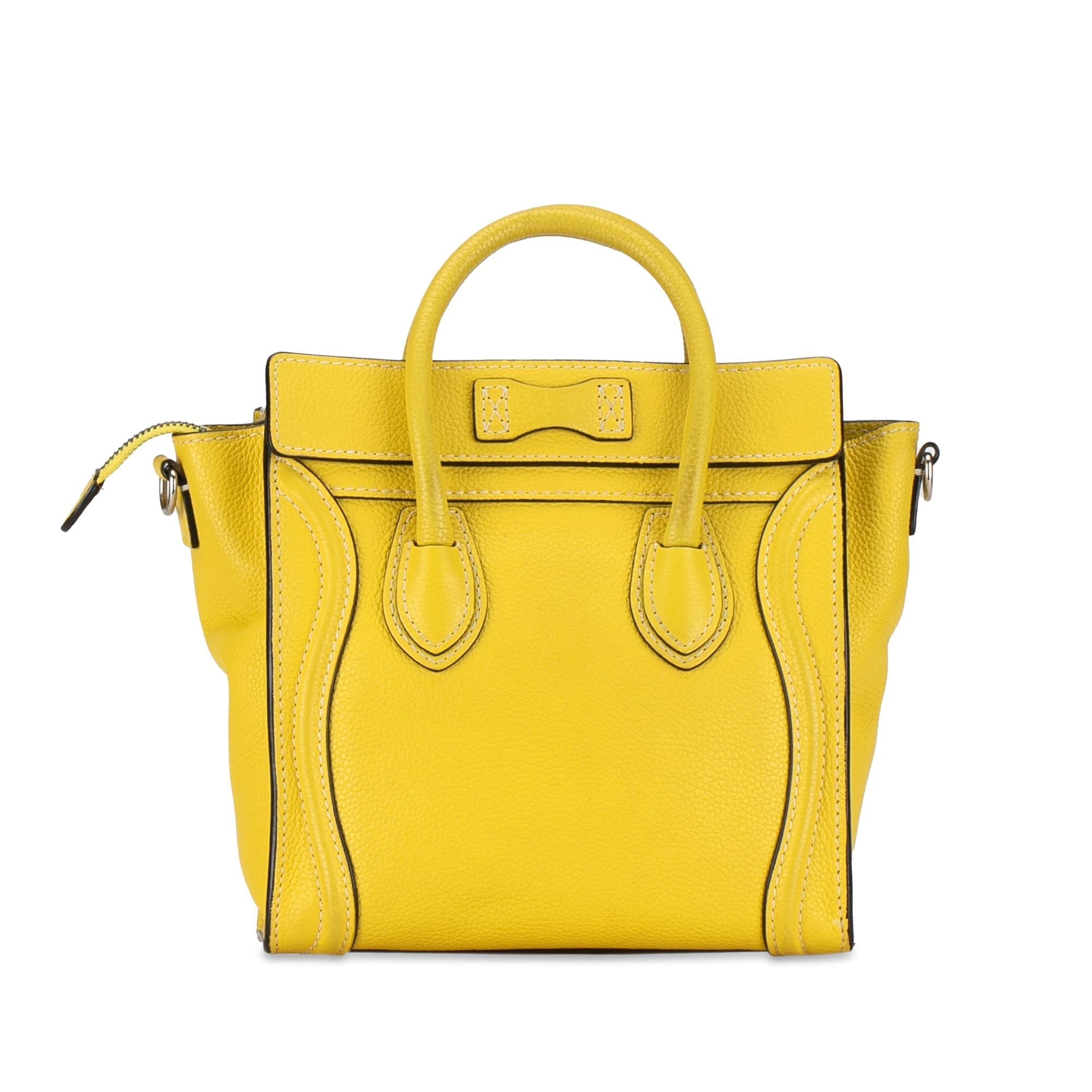 Celine Nano Luggage Tote (SHG-apqNkY)