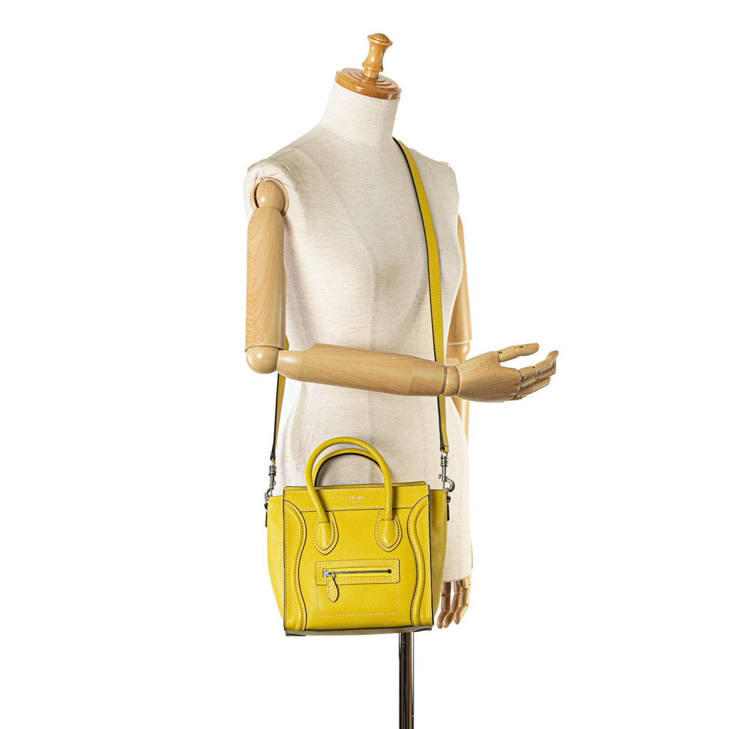 Celine Nano Luggage Tote (SHG-apqNkY)