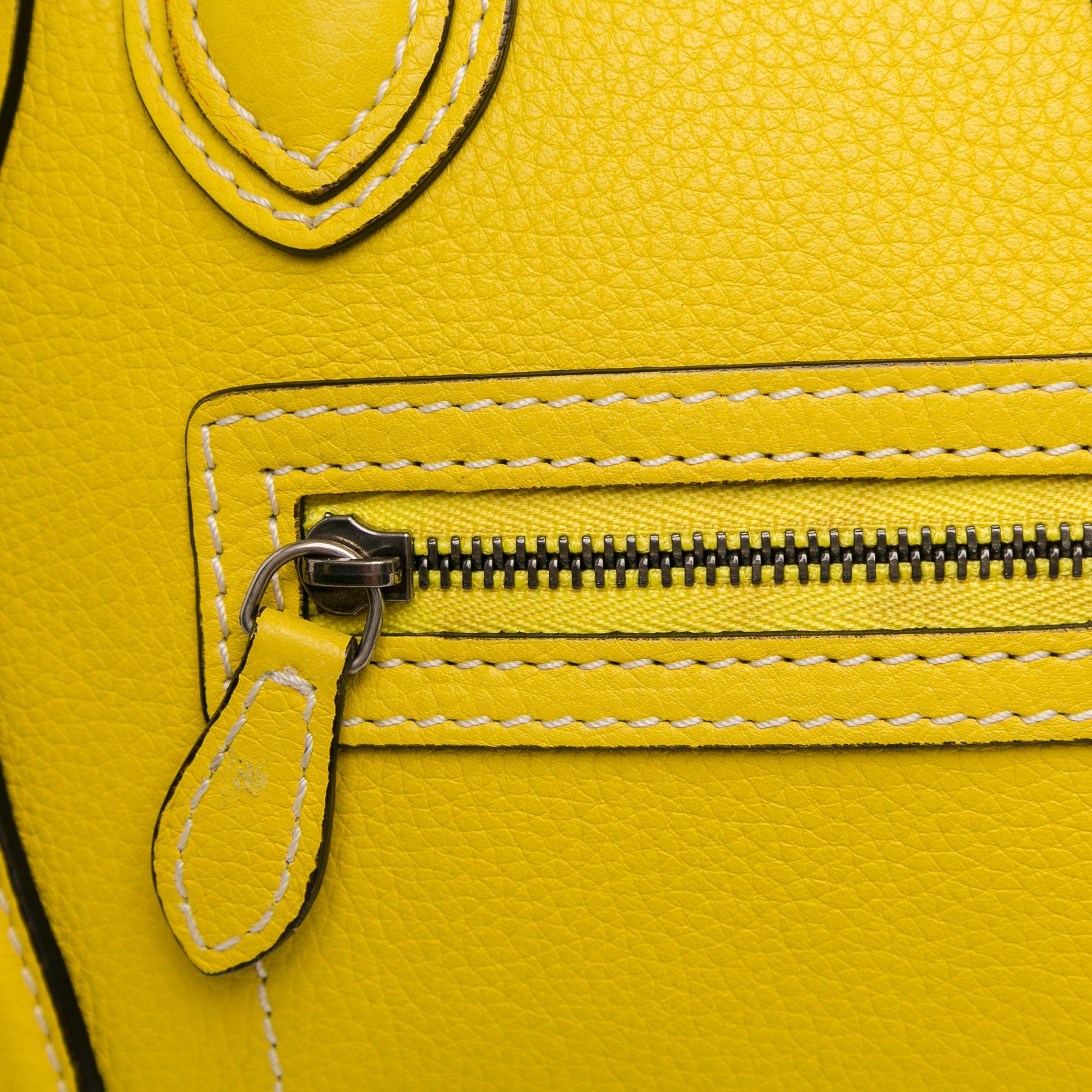 Celine Nano Luggage Tote (SHG-DHbUcg)