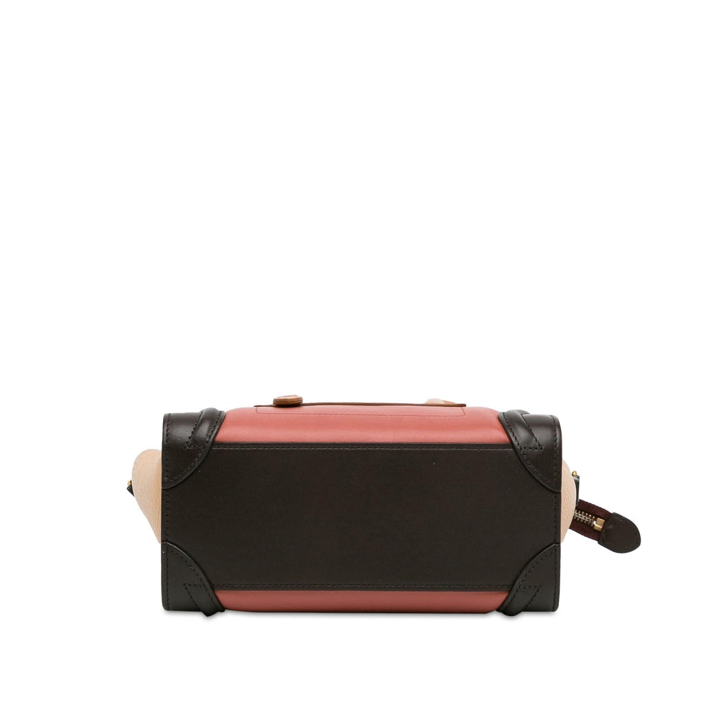 Celine Nano Tricolor Luggage Tote (SHG-CLojs1)