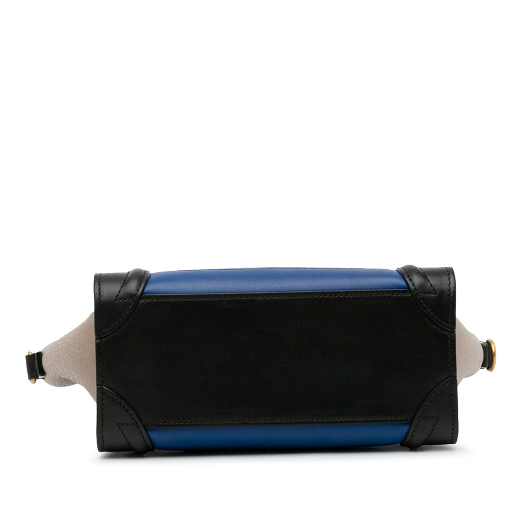 Celine Nano Tricolor Luggage Tote (SHG-wKlqAf)
