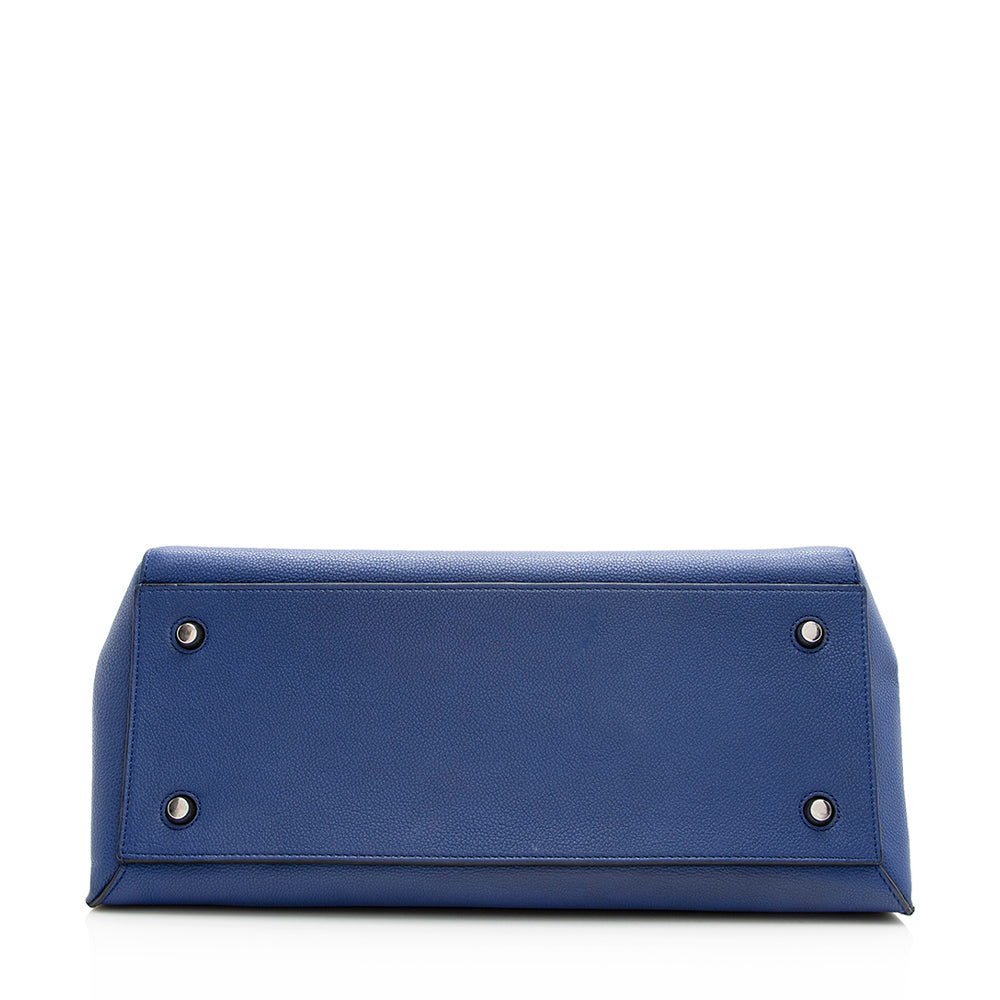 Celine Pebbled Leather Medium Edge Tote (SHF-20103)