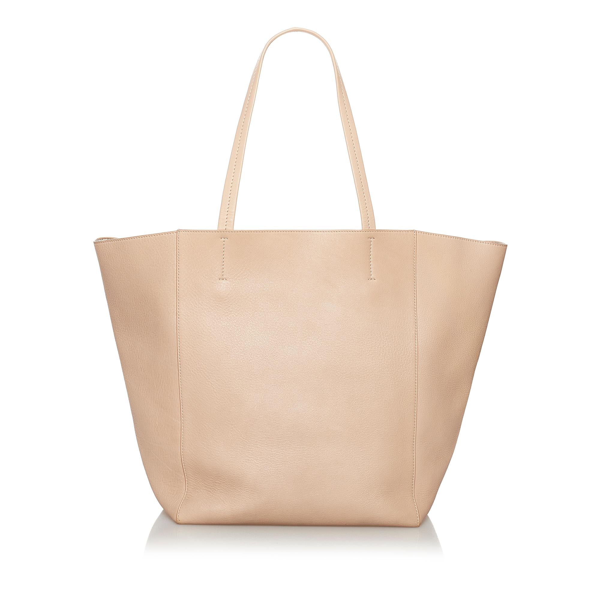 Celine Phantom Cabas Leather Tote Bag (SHG-29739)