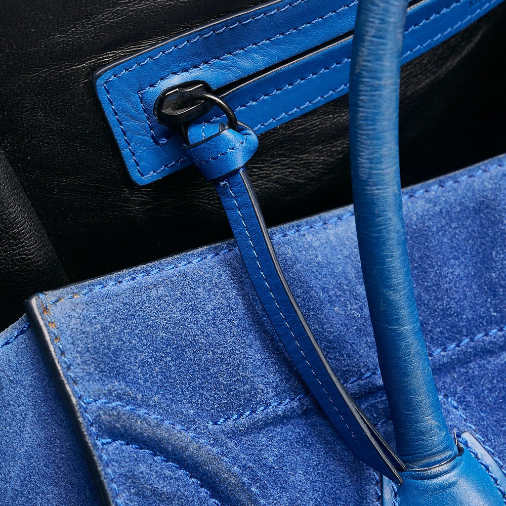 Celine Phantom Suede Handbag (SHG-34180)