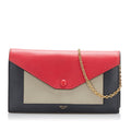Celine Pocket Tricolor Envelope Wallet On Chain (SHG-RkJ5GQ)