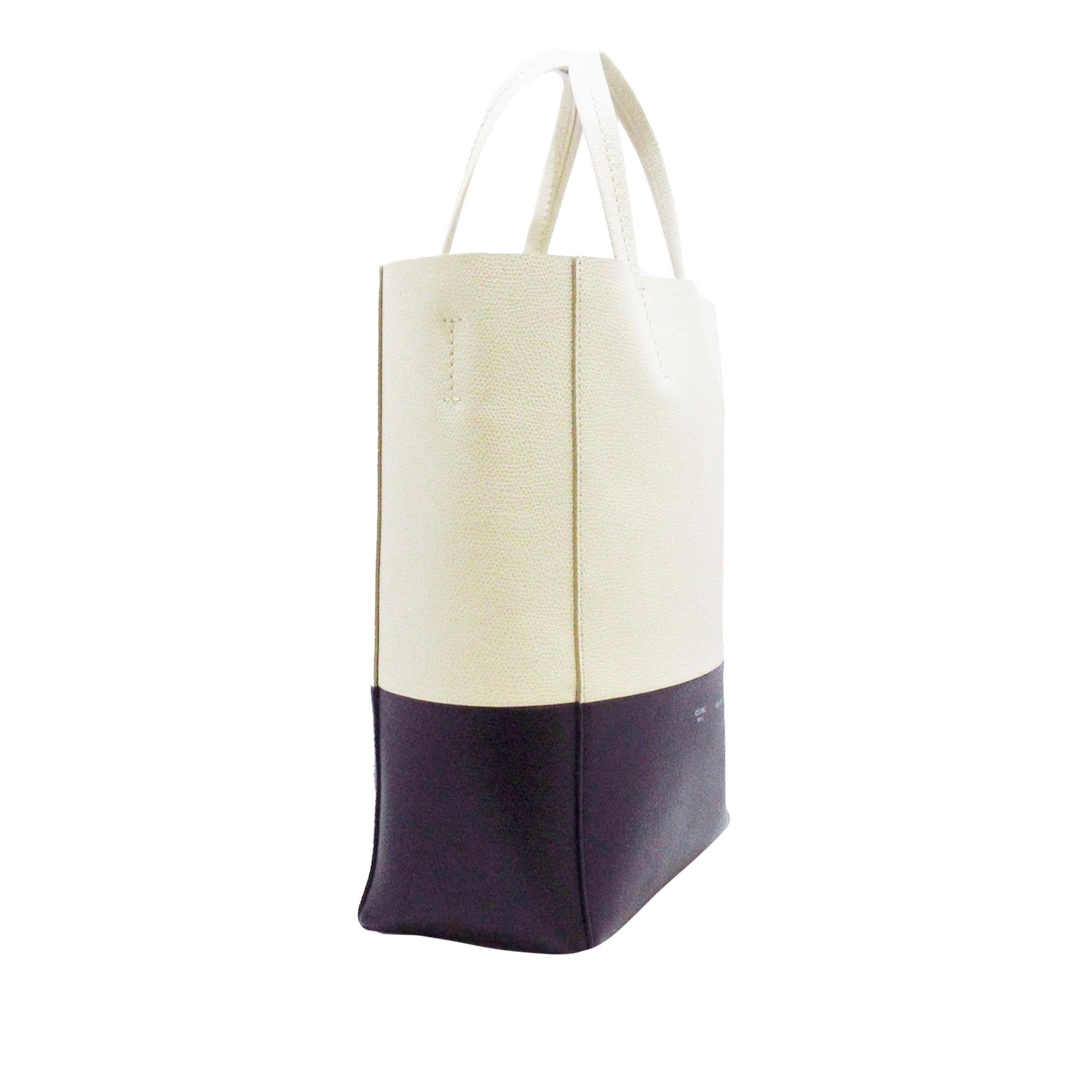 Celine Small Bicolor Vertical Cabas (SHG-TmRc2l)