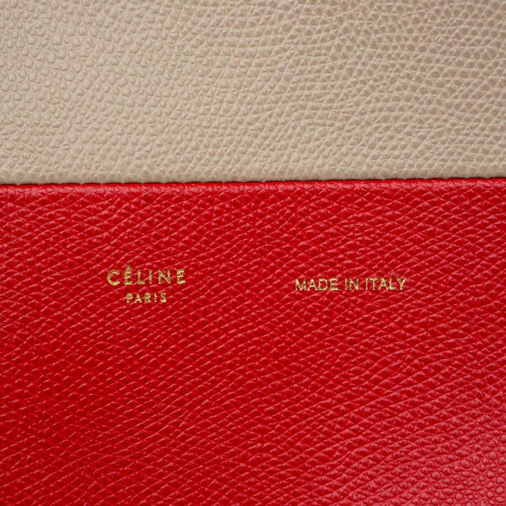 Celine Small Bicolor Vertical Cabas (SHG-EVkU72)
