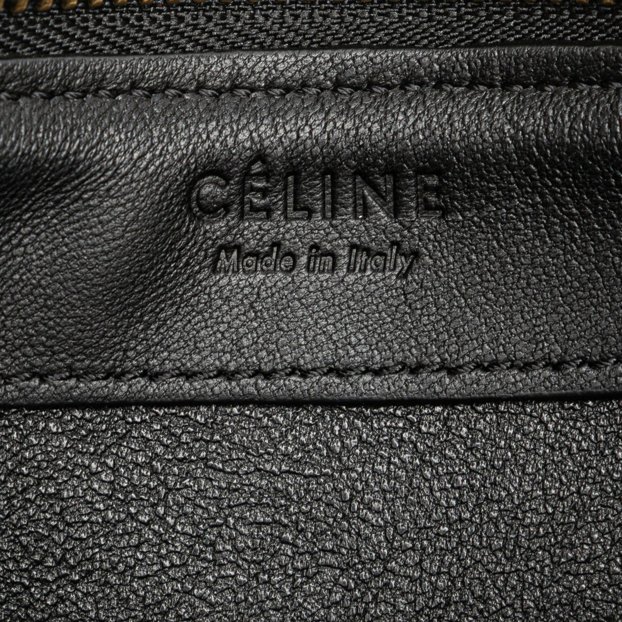 Celine Small Gingham Trio Canvas Crossbody (SHG-DisQZc)
