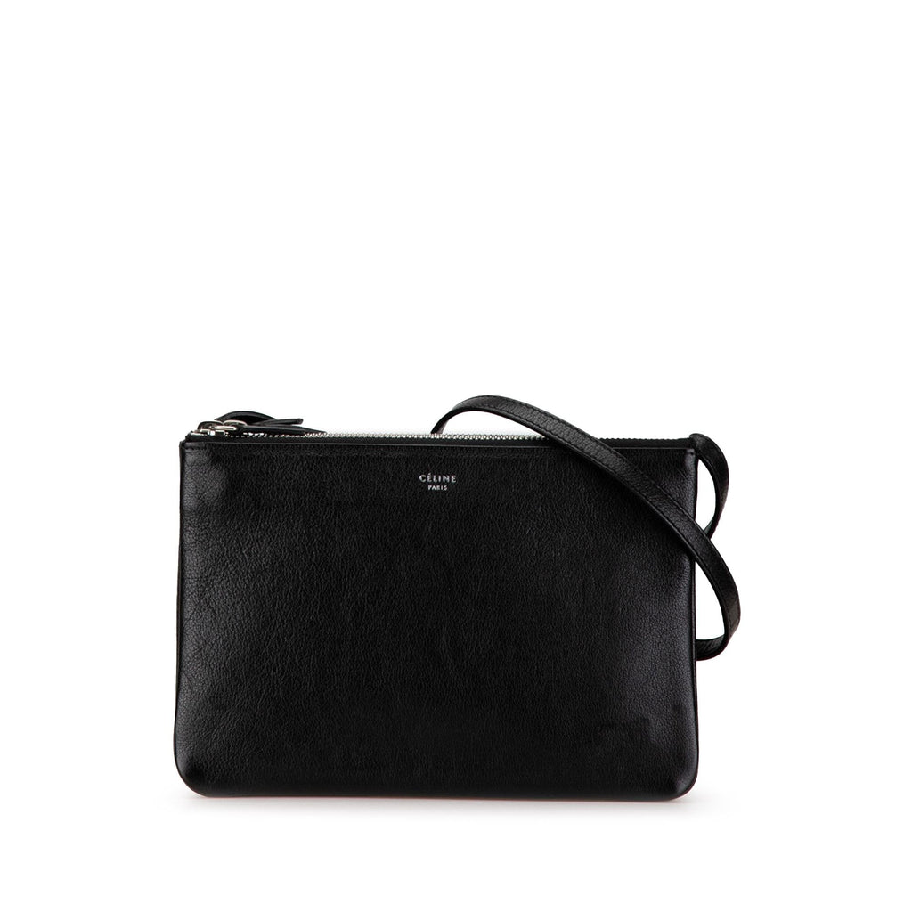 Celine Small Trio Leather Crossbody (SHG-enQVy8)