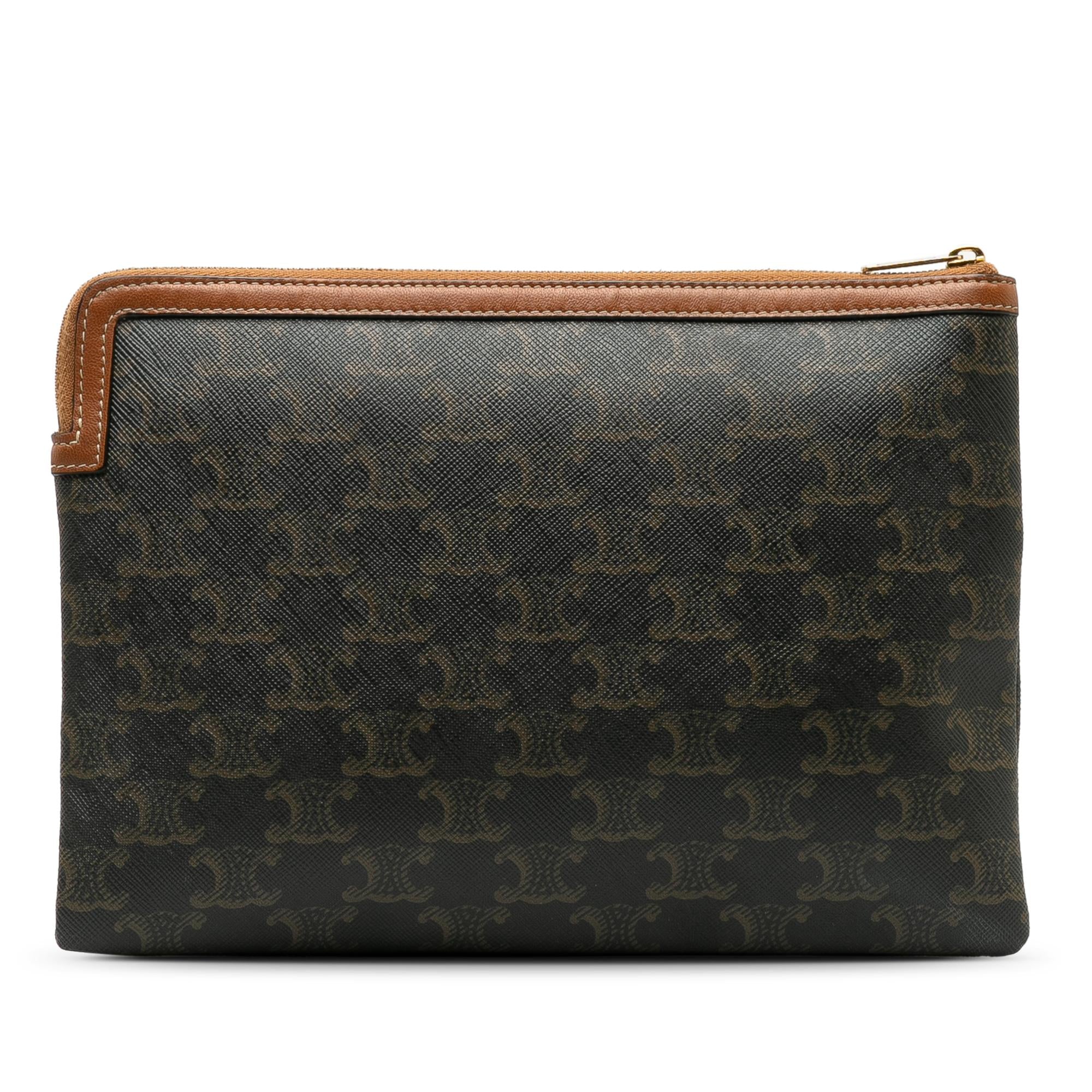 Celine Small Triomphe Clutch Bag (SHG-WggCPa)