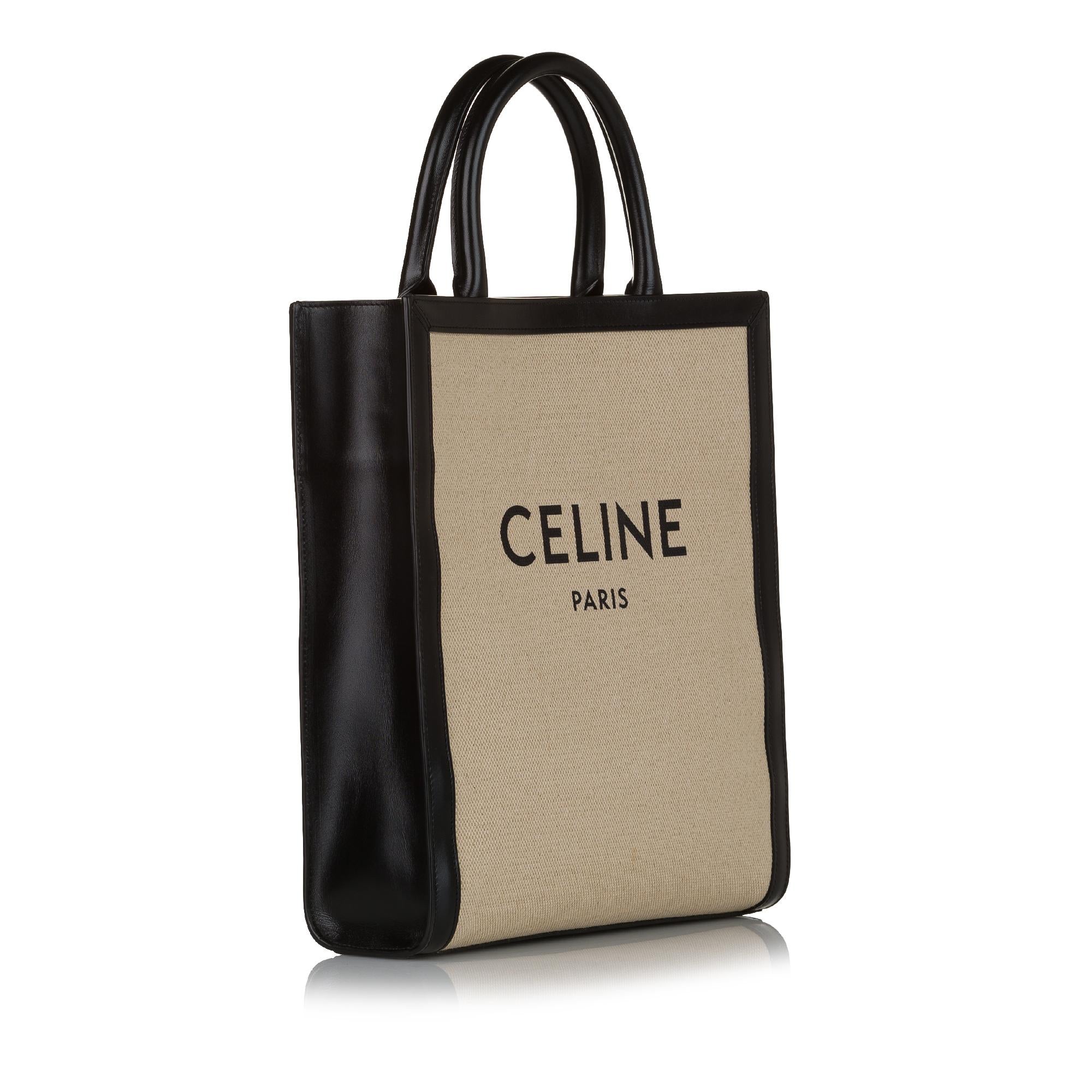 Celine Small Vertical Cabas Satchel (SHG-Ix7YFM)