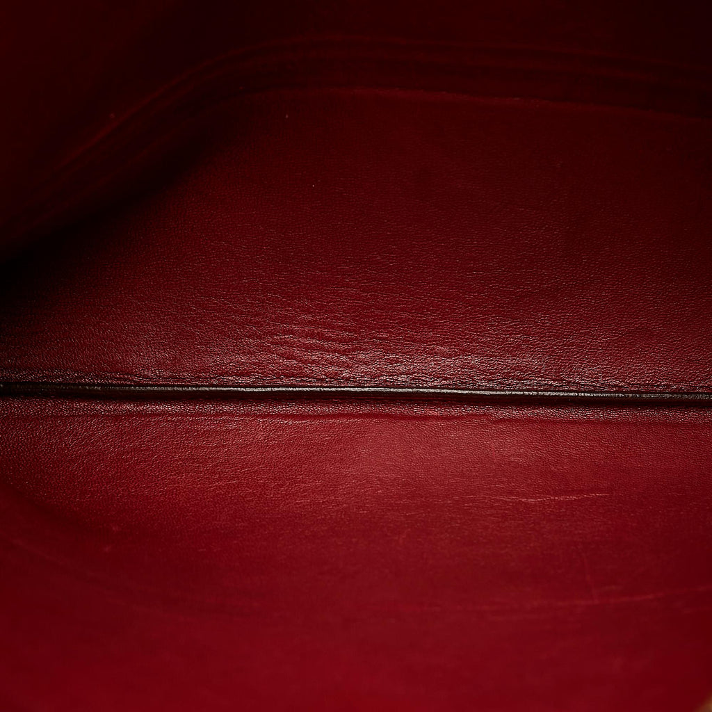 Celine Solo Bicolor Leather Clutch Bag (SHG-27017)