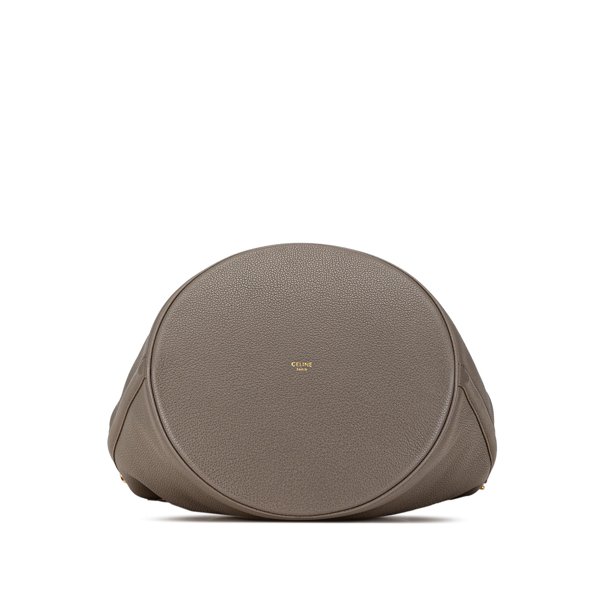Celine Supple Grained Calfskin Bucket 16 (SHG-9GwFen)