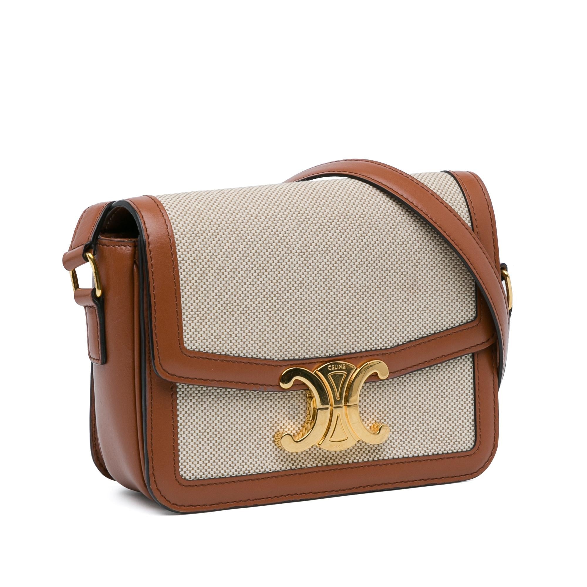 Celine Teen Canvas Triomphe (SHG-h9fh9O)