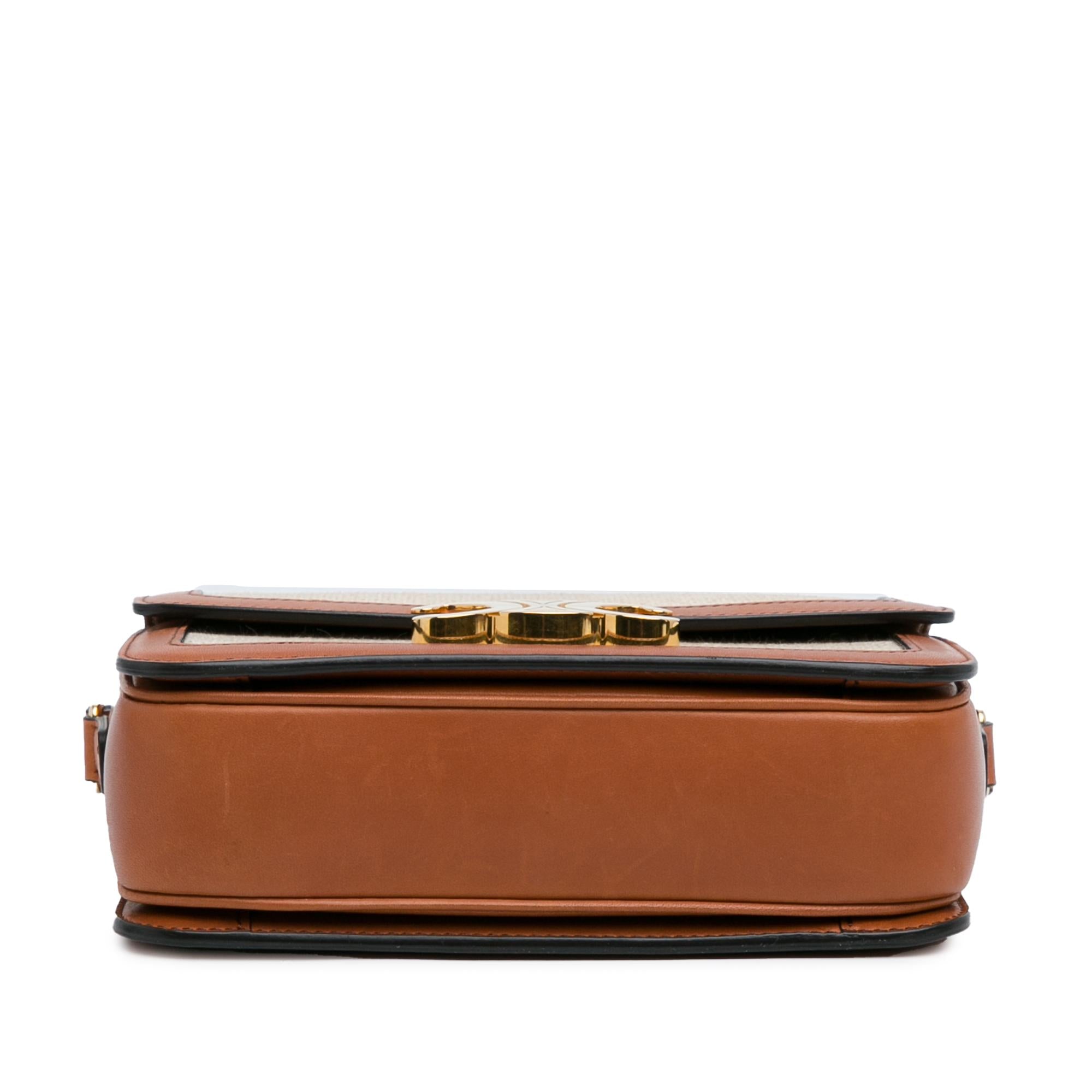 Celine Teen Canvas Triomphe (SHG-h5YGGL)