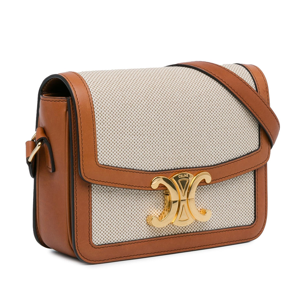 Celine Teen Canvas Triomphe (SHG-h5YGGL)