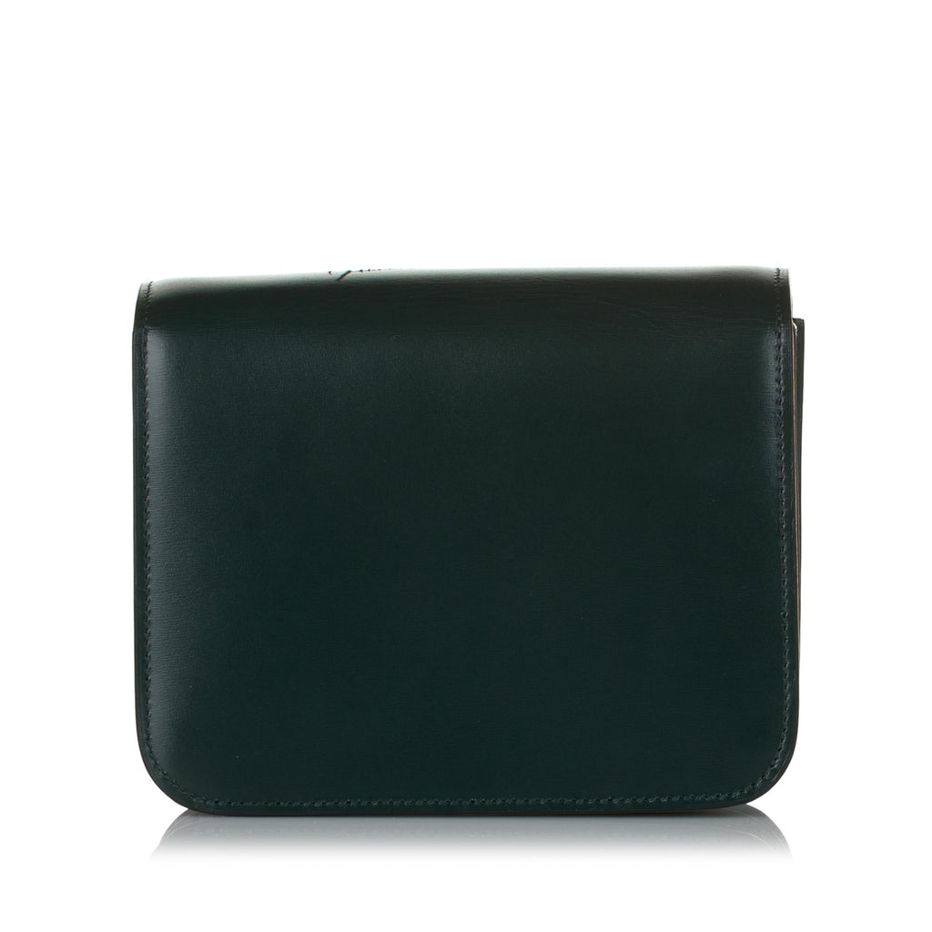 Celine Teen Classic Box Leather Crossbody Bag (SHG-UjQyal)