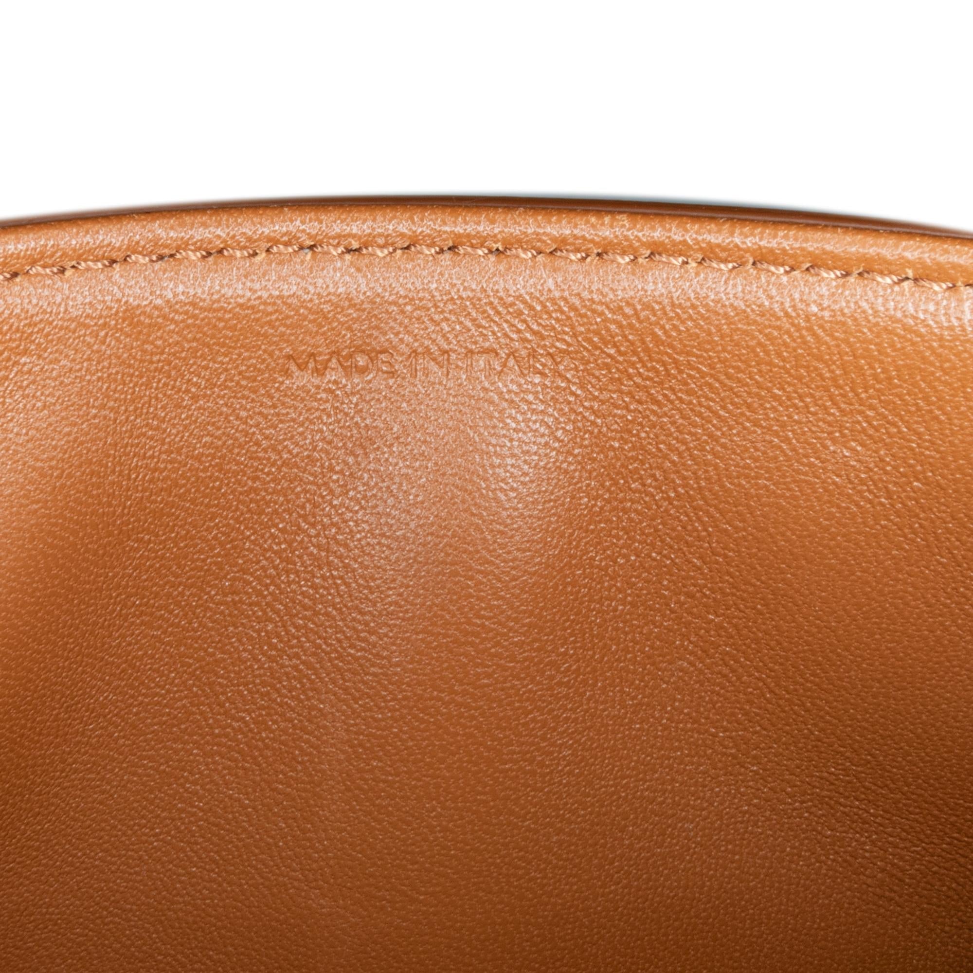 Celine Teen Embroidered Canvas Triomphe Crossbody (SHG-fY2a1z)