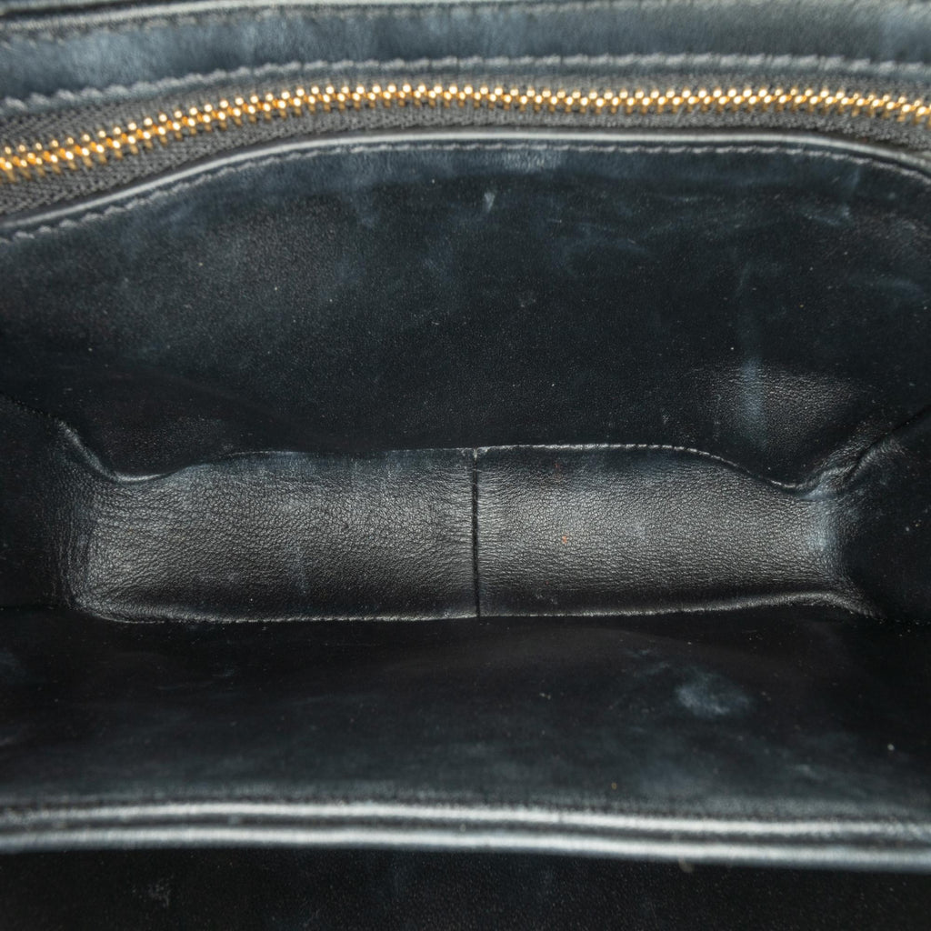 Celine Teen Shiny Calfskin Triomphe Bag (SHG-vb9Nof)